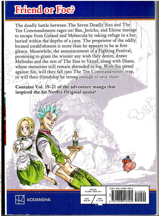 The Seven Deadly Sins Omnibus 7 (Volumes 19/20/21) - Nakaba Suzuki