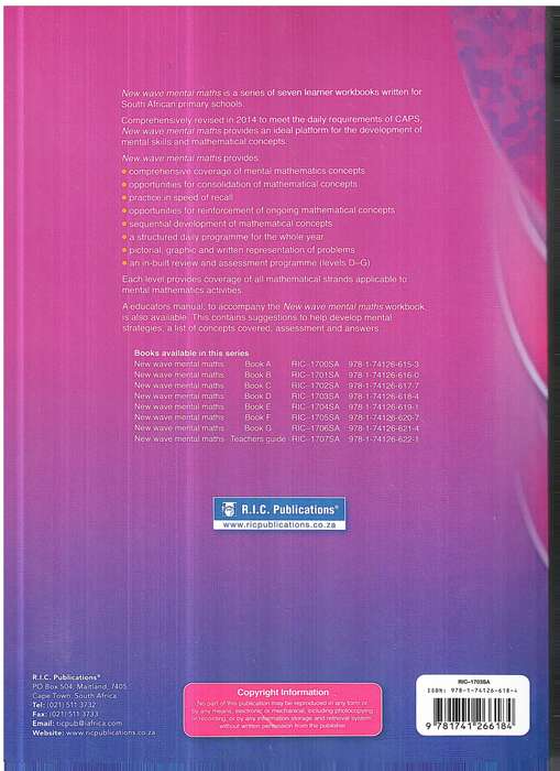 New Wave Mental Maths Book D (Grade 4)
