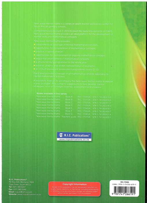 New Wave Mental Maths Book E - Eddy Krajcar