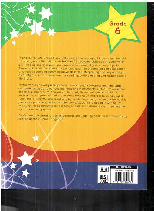 English for Life Learner's Book Grade 6 (Home Language)