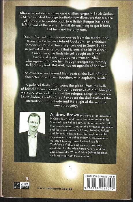 Devil's Harvest - Andrew Brown (Winner Sunday Times Fiction Award 2006)
