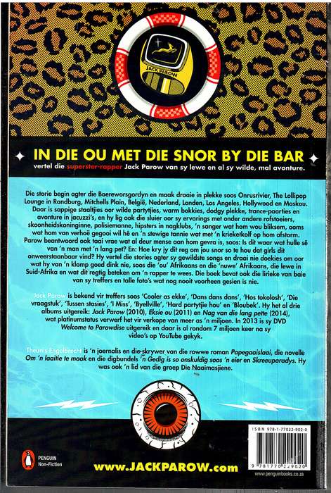 Jack Parow: Die Ou Met Die Snor By Die Bar - Theunis Engelbrecht