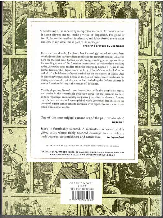 Journalism - Joe Sacco [Graphic Journalism]