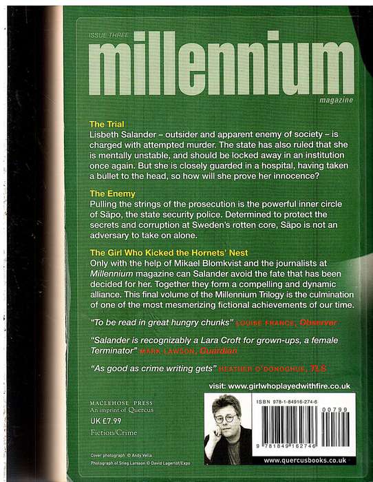 The Girl Who Kicked the Hornet's Nest - Stieg Larsson [Millenium III]