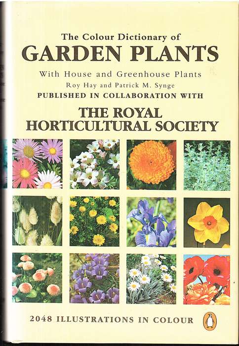 The Colour Dictionary of Garden Plants with House and Greenhouse Plants