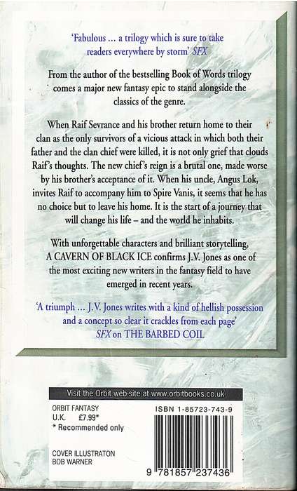 Sword of Shadows 01: A Cavern of Black Ice - JV Jones