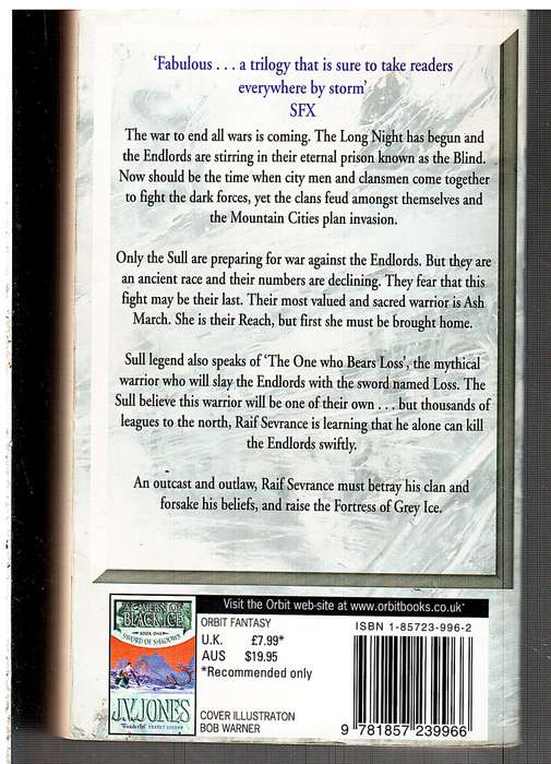 Sword of Shadows 02: A Fortress of Grey Ice - JV Jones