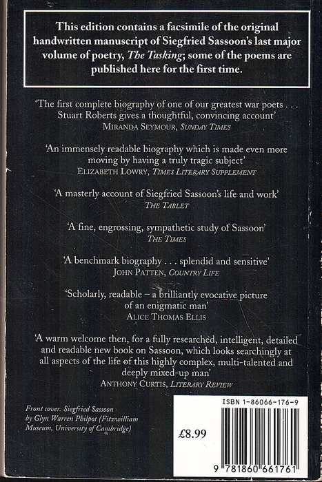 Siegfried Sassoon - John Stuart Roberts