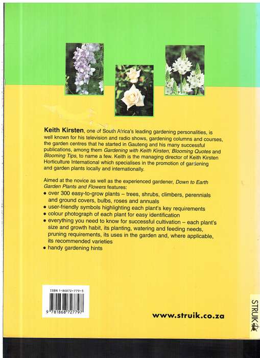 Down to Earth: Garden Plants & Flowers - Keith Kirsten