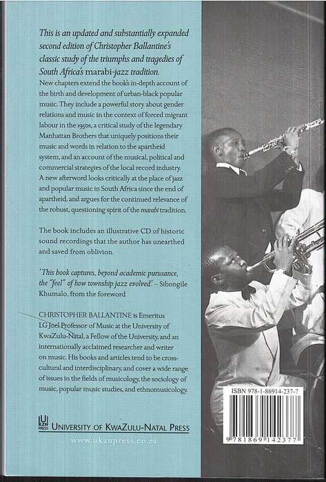 Marabi Nights: Jazz, 'Race' and Society in early Apartheid SA- Christopher Ballantine w/ 25 track CD