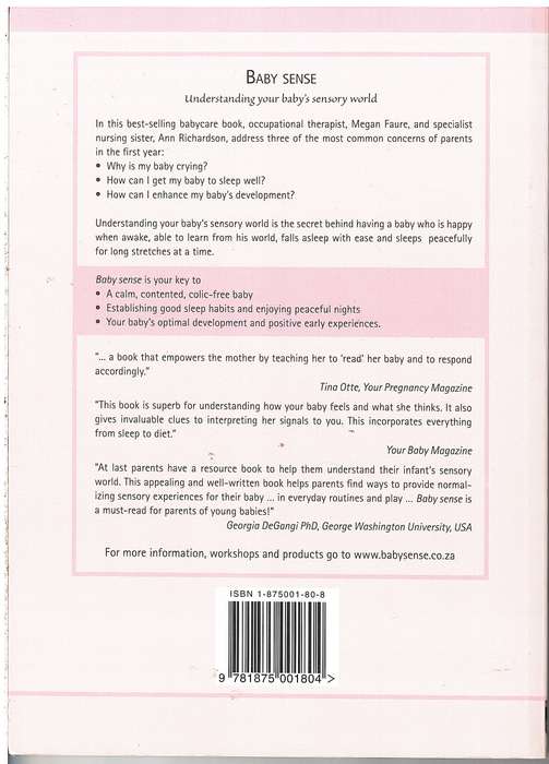 Baby Sense - Megan Faure & Ann Richardson