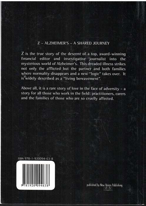 Z: Alzheimer's A Shared Journey - Bernard Gosschalk