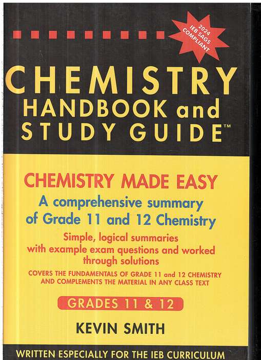 Chemistry Handbook and Study Guide (Grades 11 & 12) - Kevin Smith