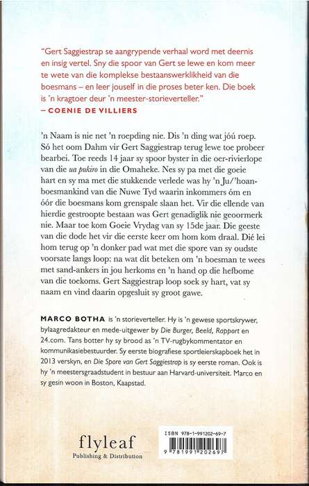 Die Spore van Gert Saggiestrap - Marco Botha