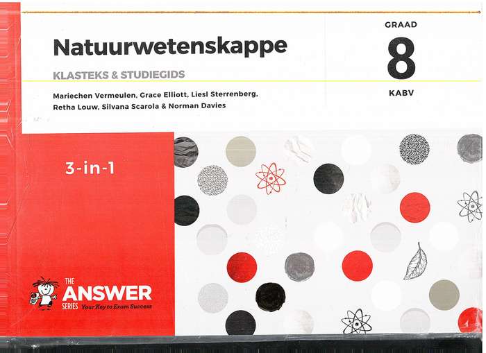 Die Antwoord-Reeks Graad 8 Natuurwetenskappe 3-in-1