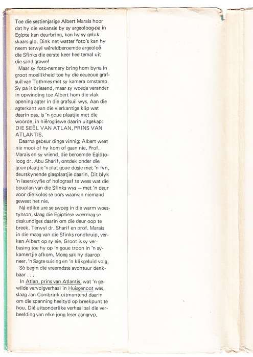 Atlan: Prins van Atlantis - Jan Combrink