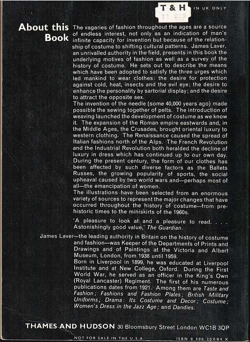A Concise History of Costume - James Laver