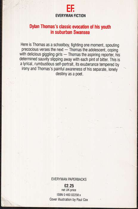 Portrait of the Artist as a Young Dog - Dylan Thomas [Short Stories]