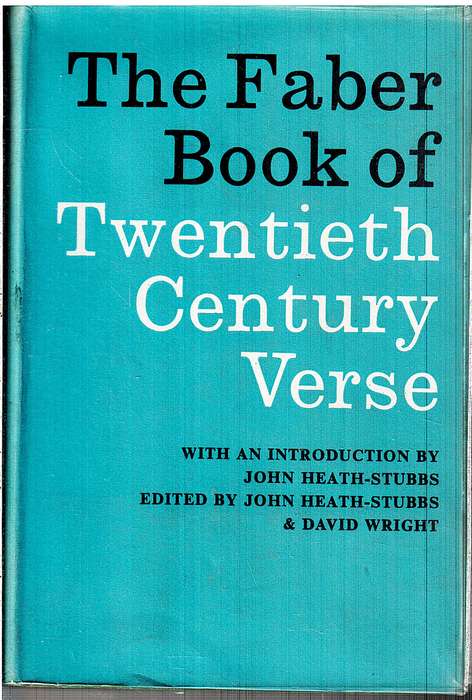 The Faber Book of Twentieth Century Verse - John Heath-Stubbs & David Wright (Eds)