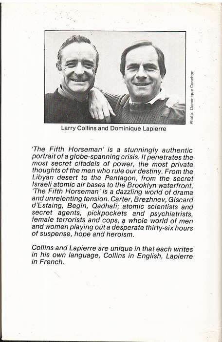 The Fifth Horseman - Larry Collins & Dominique Lapierre