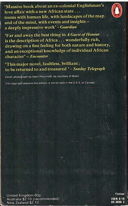 A Guest of Honour - Nadine Gordimer