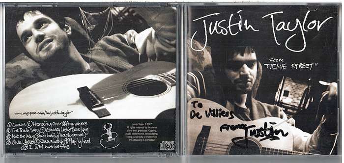 Justin Taylor - "From Tienie Street" CD