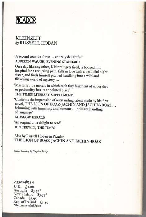 Kleinzeit - Russell Hoban