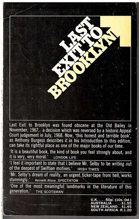 Last Exit To Brooklyn - Hubert Selby Jr