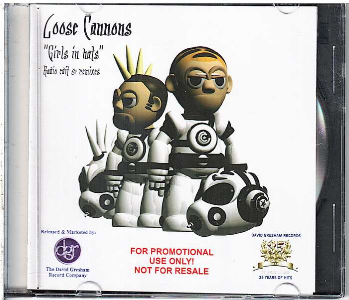 Loose Cannons - Girls in Hats Radio Edit & Remixes CD Single [PROMO]