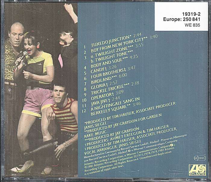 The Manhattan Transfer - The Best of The Manhattan Transfer CD