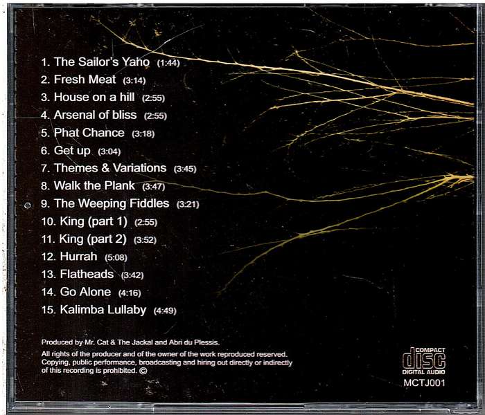 Mr Cat & The Jackal - Themes & Variations CD