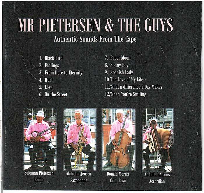 Mr Pietersen & The Guys - Authentic Sounds of the Cape CD