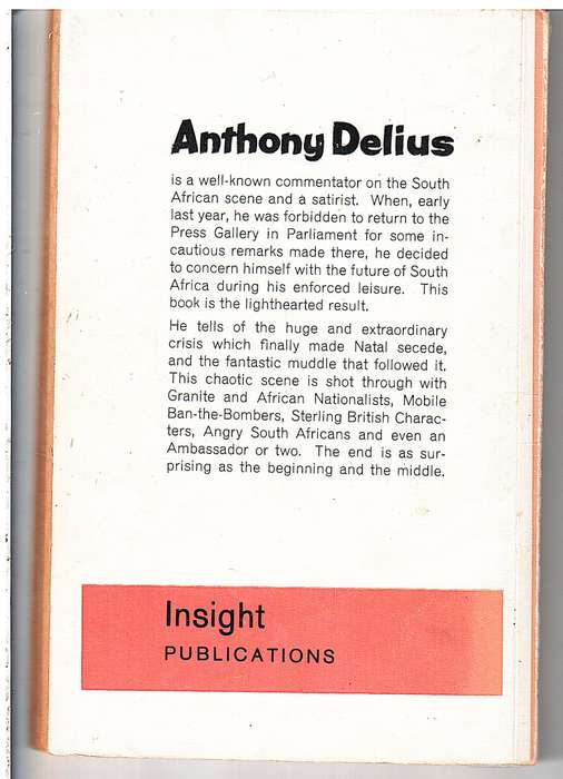 The Day Natal Took Off: A Satire - Anthony Delius