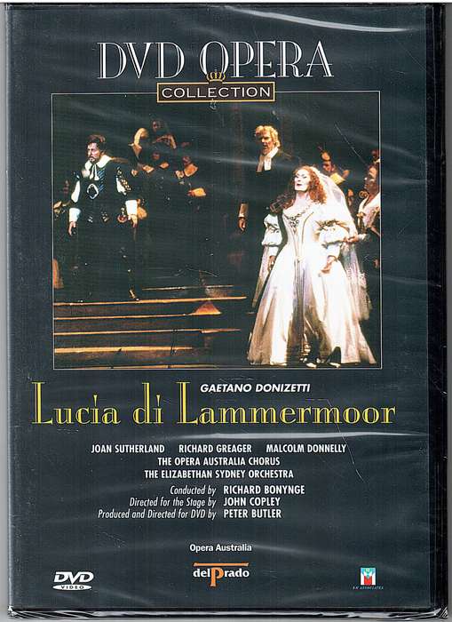 Donizetti - Lucia di Lammermoor - Joan Sutherland, Richard Greager, Opera Australia, Richard Bon DVD