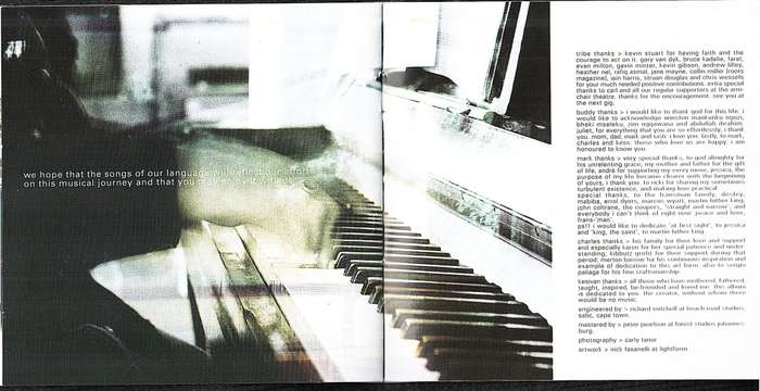 [TRIBE] - Our Language CD