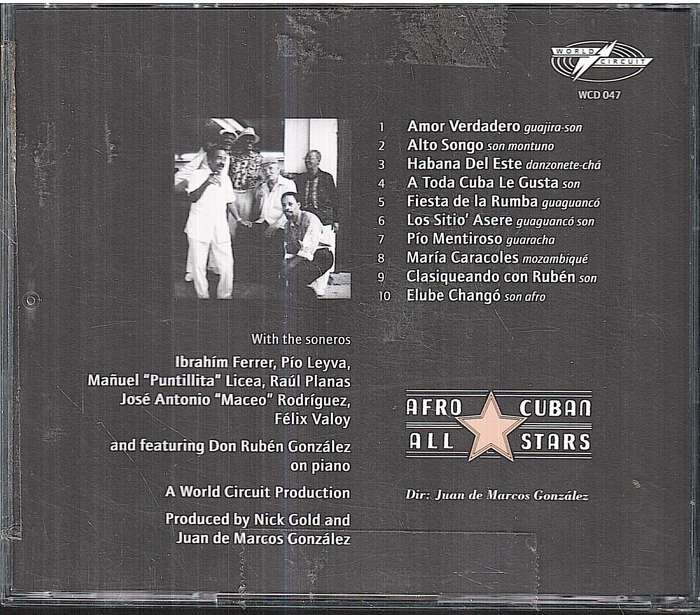 Afro-Cuban All Stars - A Toda Cuba le Gusta CD