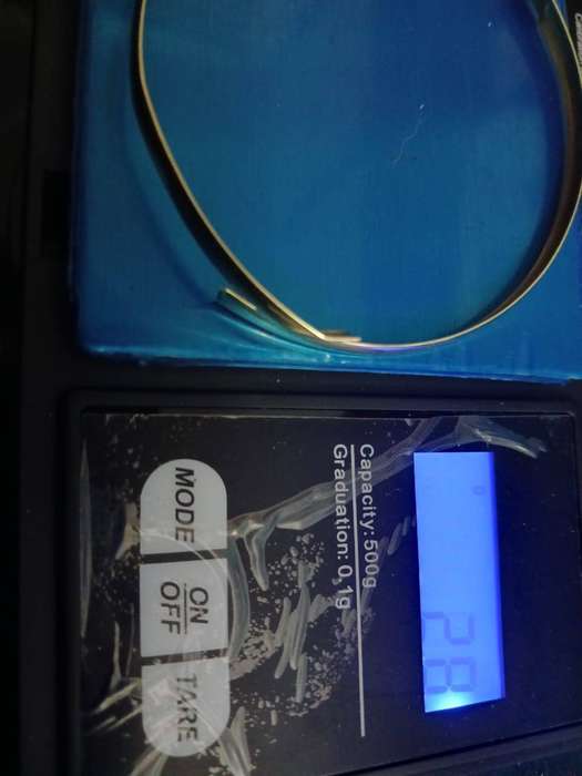9ct gold womans bangle