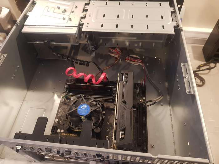 i7 Motherboard, RAM, SSD, graphics card, (No Server Case)
