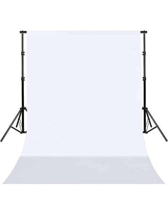 white photography backdrop