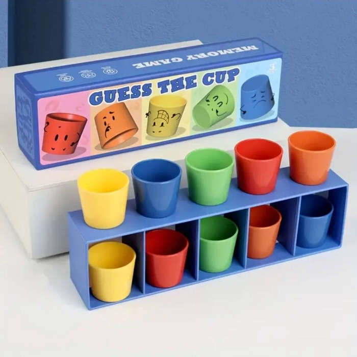 Guess the cup memory game