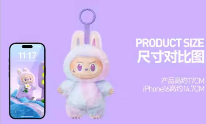 Labubu / Lafufu Doll Big into Energy