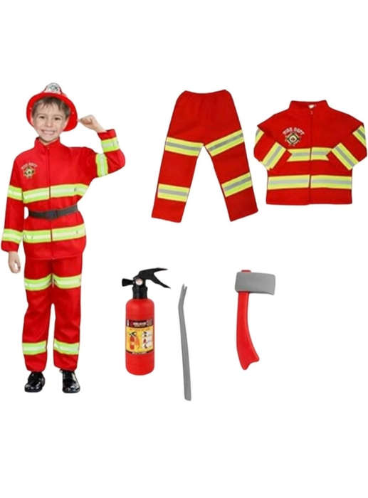 Fire Fighter Career Day Dress up Costume