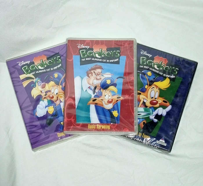 BONKERS SEALED DVD lot of 3