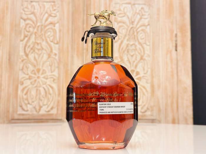 Blanton's Gold Limited Edition No 195 Single Barrel Collectable Bourbon With Original Box