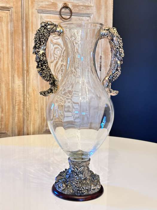 Large Ornate Vintage Statement Vase