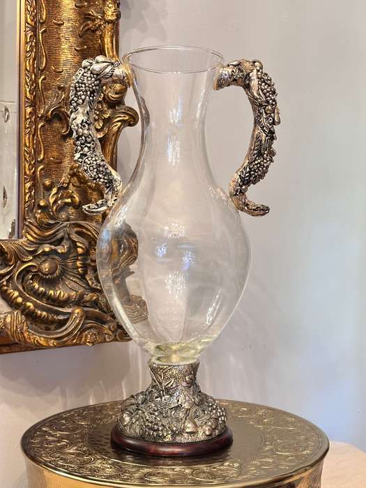 Large Ornate Vintage Statement Vase