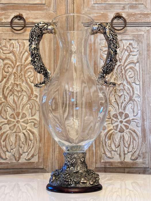Large Ornate Vintage Statement Vase