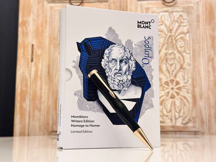 Montblanc Exclusive Limited Writers Edition - Homage to Homer Pen in Original Display Case