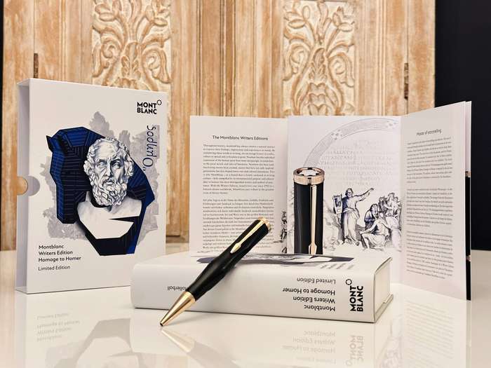 Montblanc Exclusive Limited Writers Edition - Homage to Homer Pen in Original Display Case
