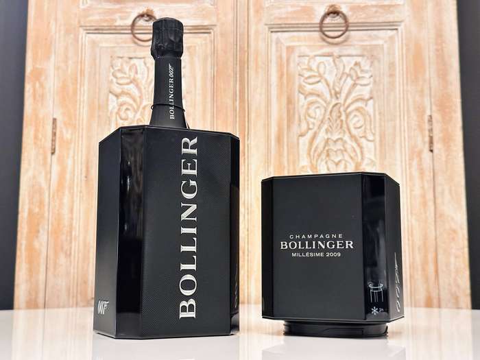 Bollinger Vintage 2009 Limited 007 Edition in Exclusive Cooler Display Case